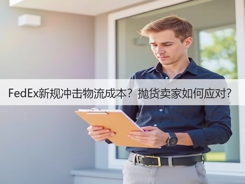 FedEx新规冲击物流成本？抛货卖家如何应对？