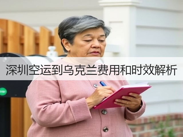 深圳空运到乌克兰费用和时效解析(图2)