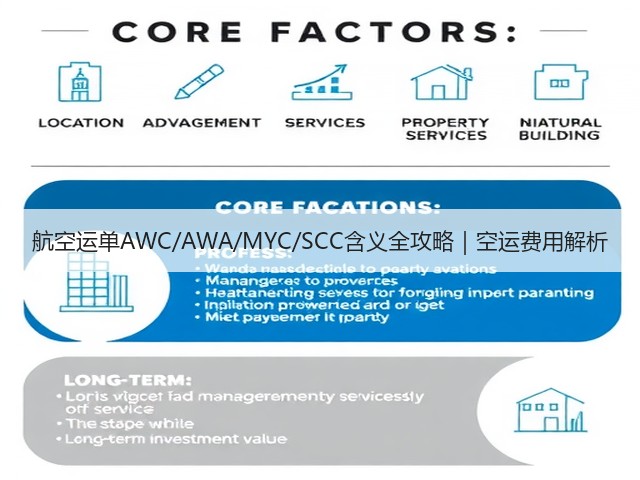 航空运单AWC/AWA/MYC/SCC含义全攻略｜空运费用解析(图3)