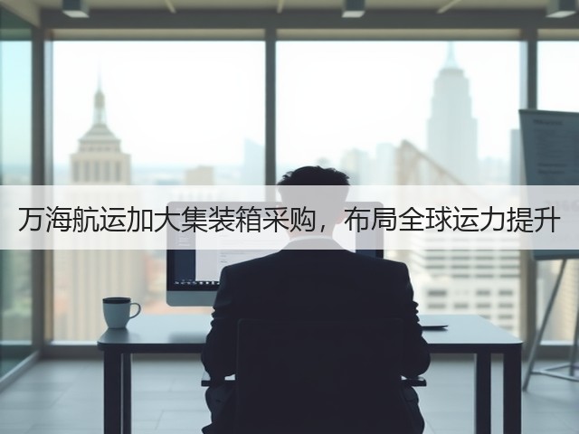 万海航运加大集装箱采购，布局全球运力提升(图1)