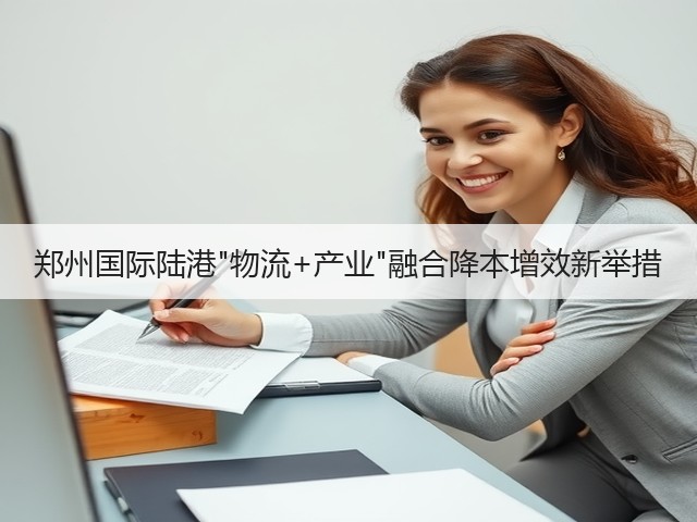 郑州国际陆港物流+产业融合降本增效新举措(图2)