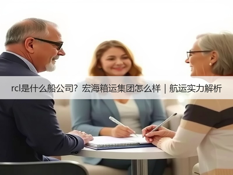 rcl是什么船公司？宏海箱运集团怎么样｜航运实力解析