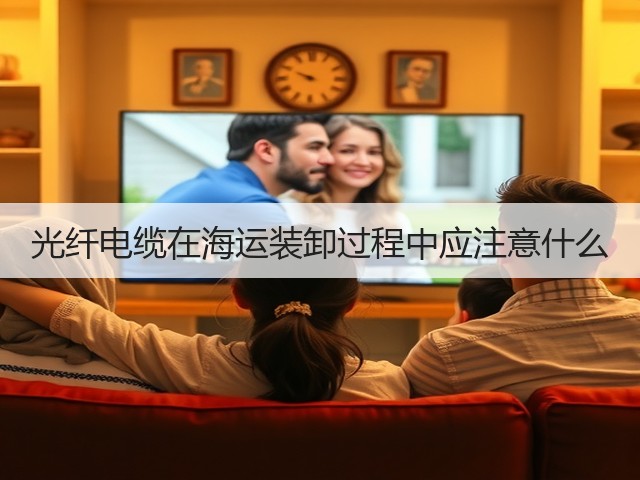 光纤电缆在海运装卸过程中应注意什么(图2)