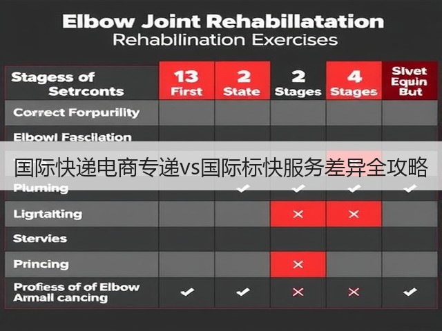 国际快递电商专递vs国际标快服务差异全攻略(图1)