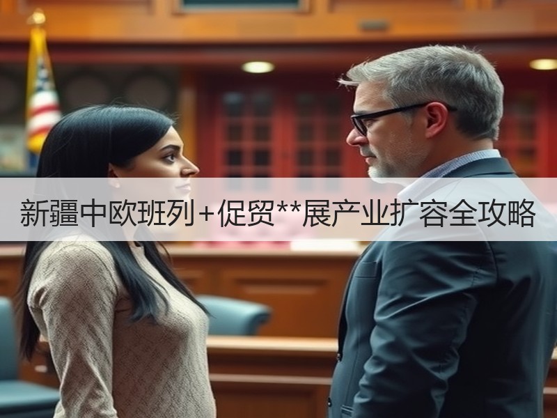 新疆中欧班列+促贸**展产业扩容全攻略