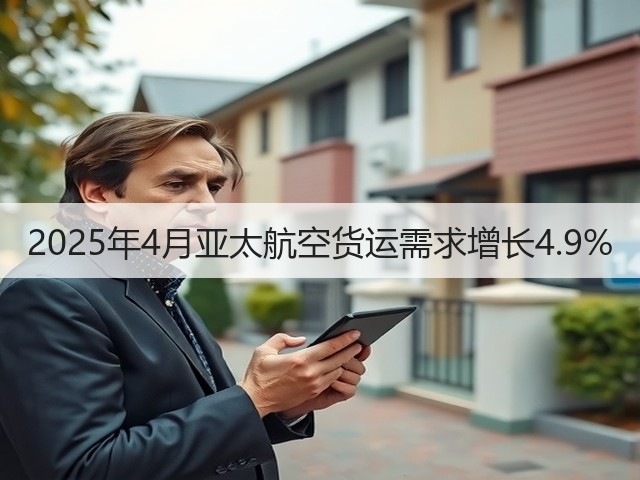 2025年4月亚太航空货运需求增长4.9%(图2)