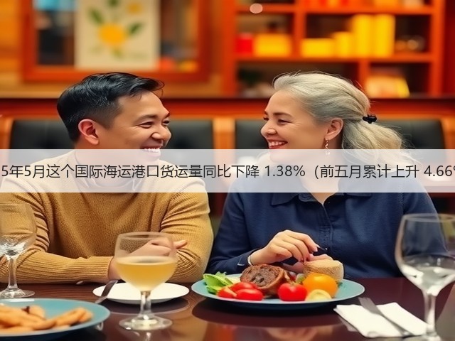 2025年5月这个国际海运港口货运量同比下降 1.38%（前五月累计上升 4.66%）(图3)