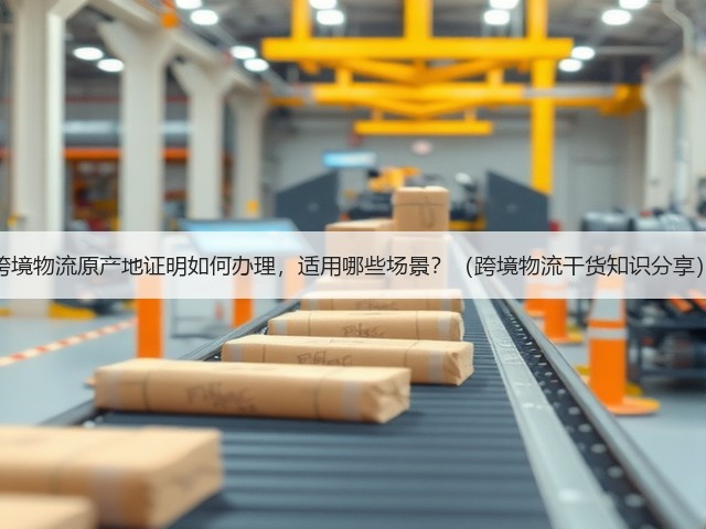 跨境物流原产地证明如何办理，适用哪些场景？（跨境物流干货知识分享）(图2)