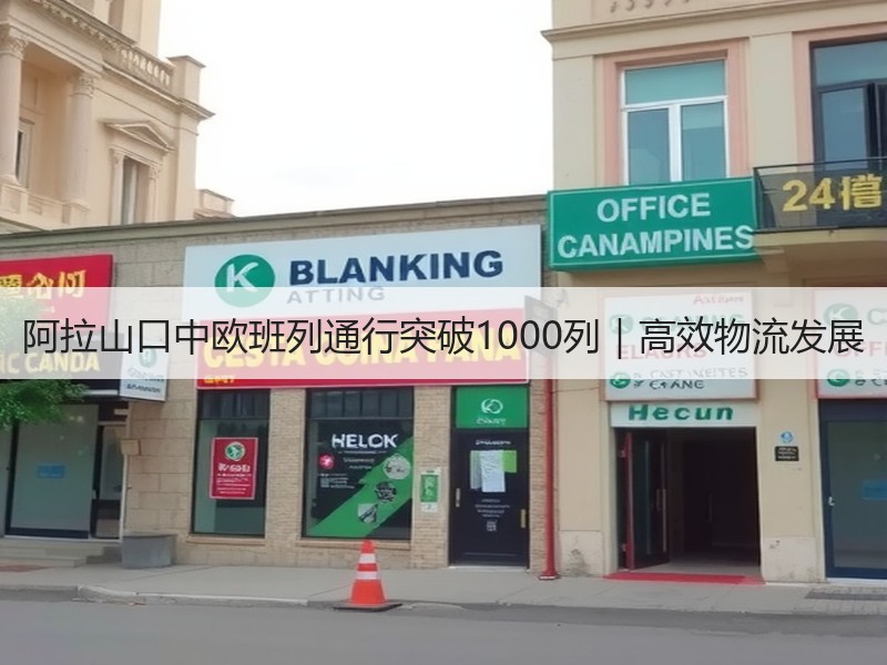 阿拉山口中欧班列通行突破1000列｜高效物流发展