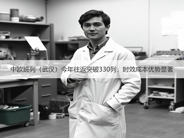 中欧班列（武汉）今年往返突破330列，时效成本优势显著(图3)