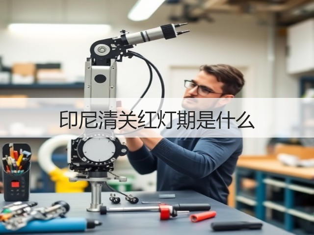 印尼清关红灯期是什么(图1) 印尼清关红灯期是什么(图1)