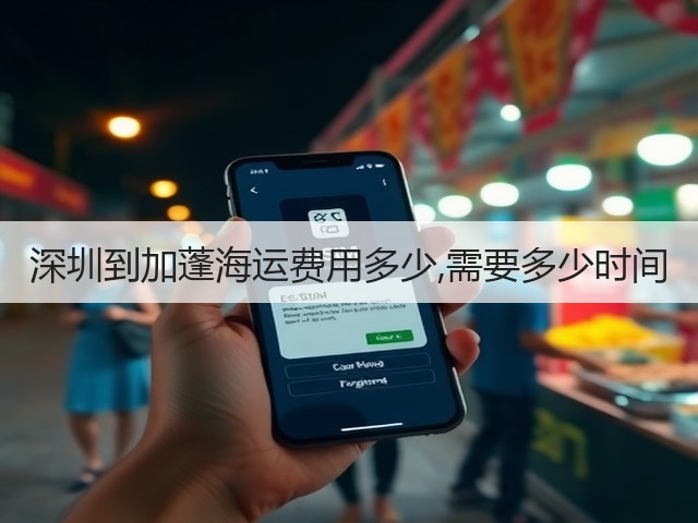 深圳到加蓬海运费用多少,需要多少时间(图1)