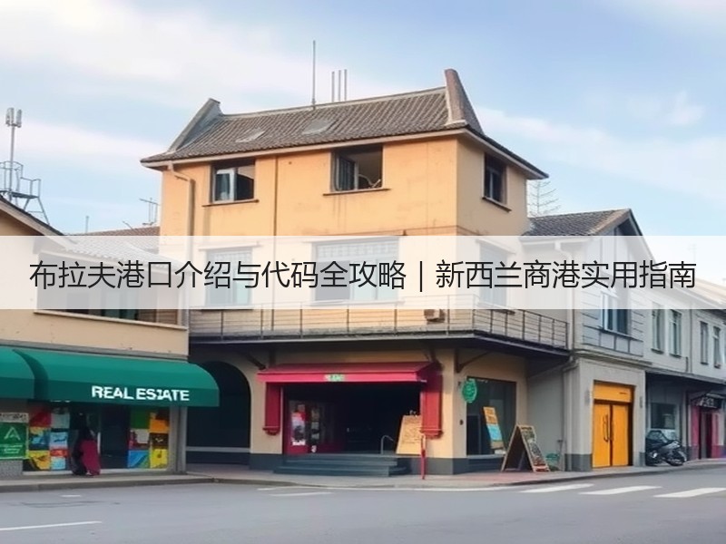 布拉夫港口介绍与代码全攻略｜新西兰商港实用指南