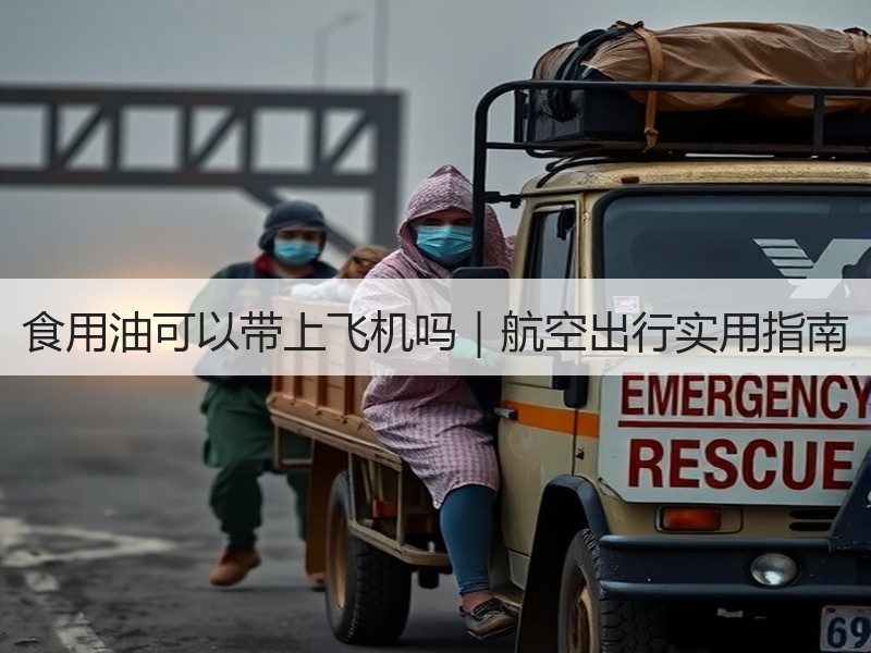 食用油可以带上飞机吗｜航空出行实用指南