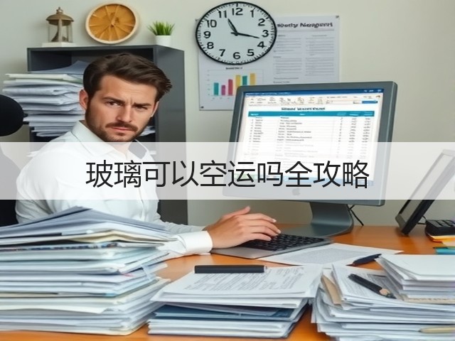 玻璃可以空运吗全攻略(图3) 玻璃可以空运吗全攻略(图3)