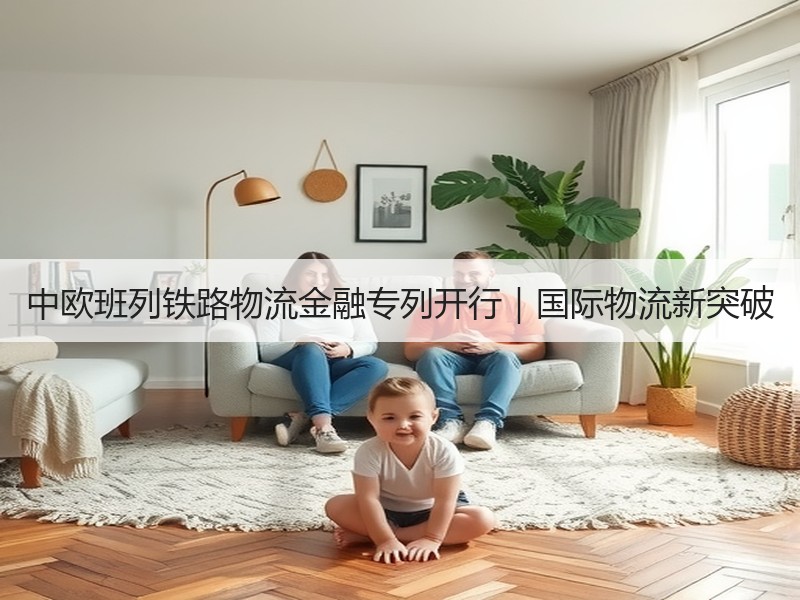 中欧班列铁路物流金融专列开行｜国际物流新突破