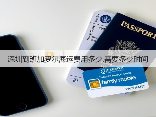 深圳到班加罗尔海运费用多少,需要多少时间(图2)
