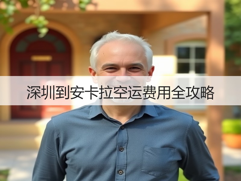 深圳到安卡拉空运费用全攻略