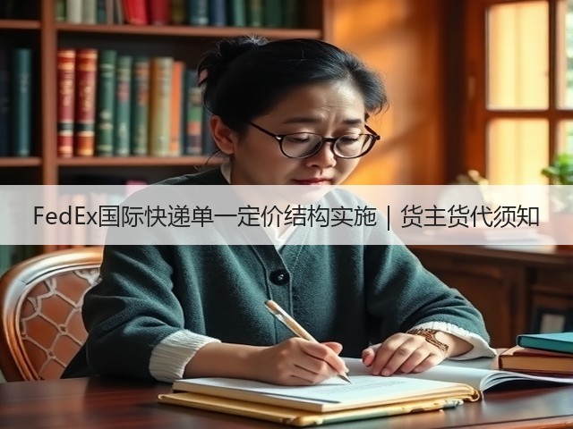 FedEx国际快递单一定价结构实施｜货主货代须知(图2)