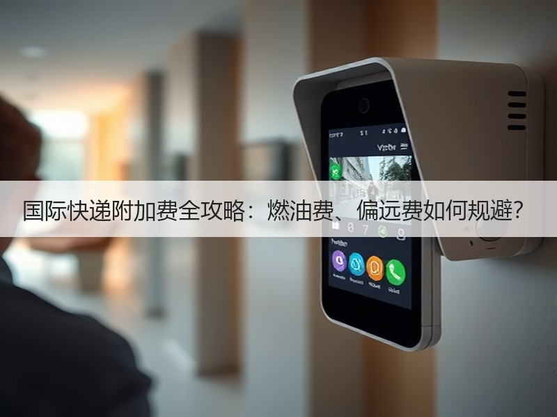 国际快递附加费全攻略：燃油费、偏远费如何规避？