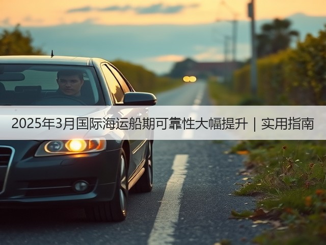 2025年3月国际海运船期可靠性大幅提升｜实用指南(图1)