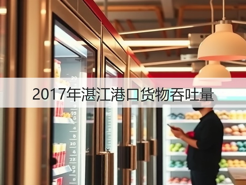 2017年湛江港口货物吞吐量