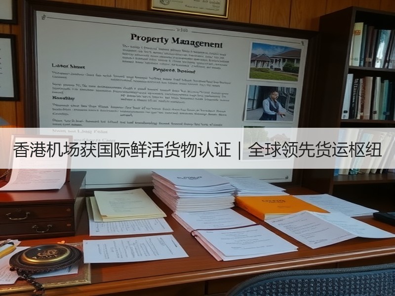 香港机场获国际鲜活货物认证｜全球领先货运枢纽