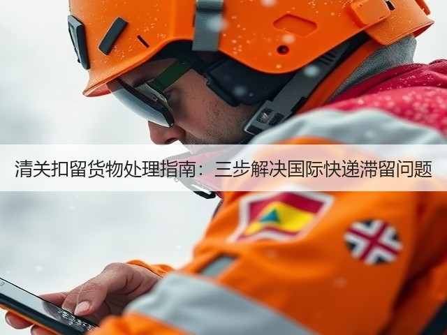 清关扣留货物处理指南：三步解决国际快递滞留问题(图3)