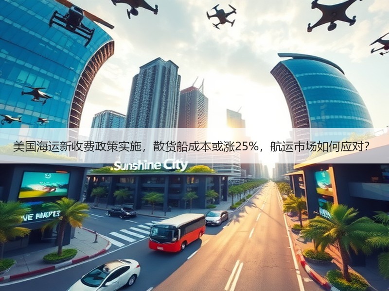 美国海运新收费政策实施,散货船成本或涨25%,航运市场如何应对? 美国海运新收费政策实施,散货船成本或涨25%,航运市场如何应对?