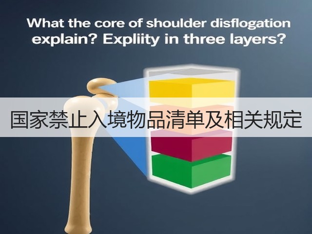国家禁止入境物品清单及相关规定(图1)