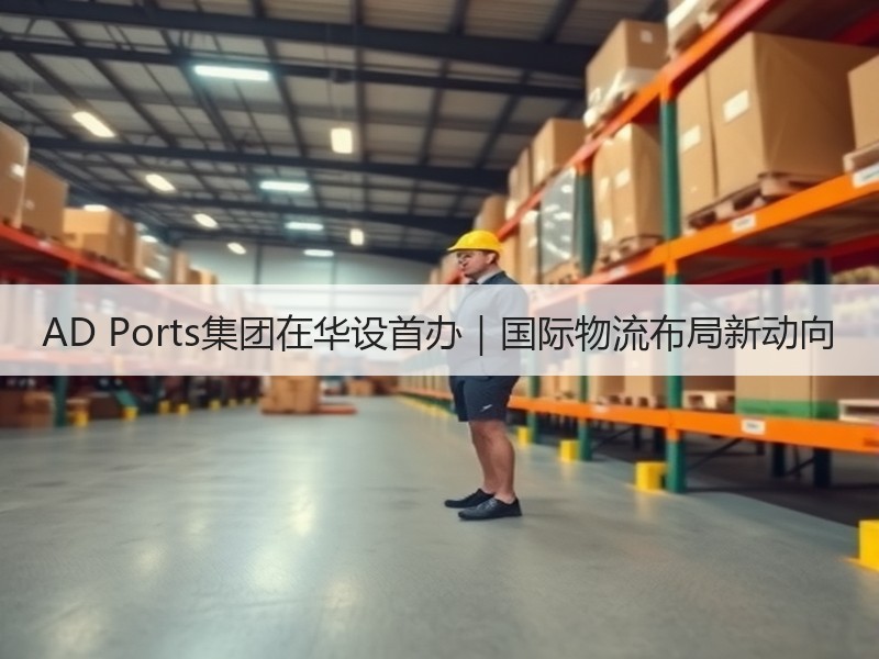AD Ports集团在华设首办｜国际物流布局新动向