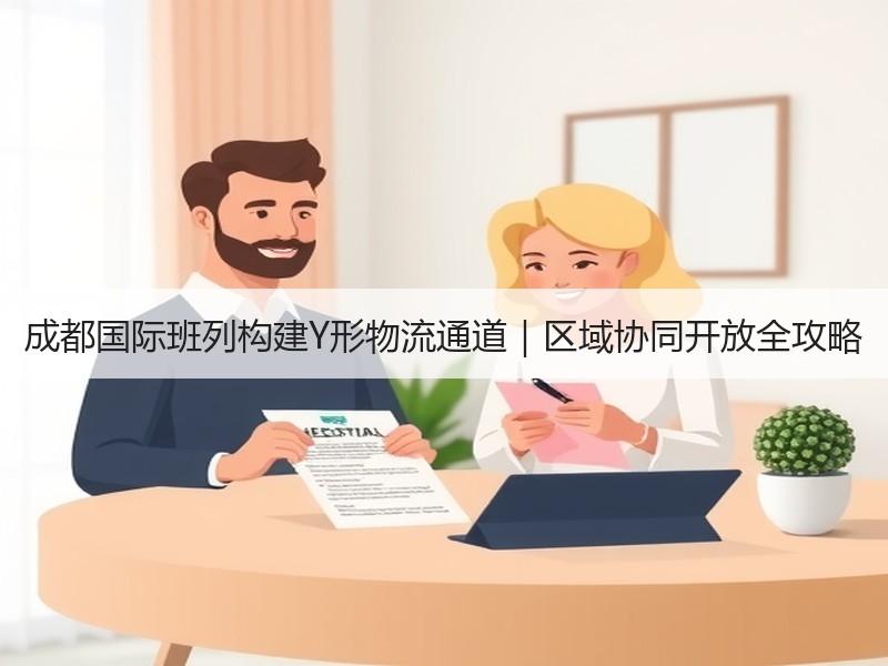 成都国际班列构建Y形物流通道｜区域协同开放全攻略
