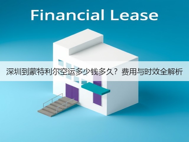 深圳到蒙特利尔空运多少钱多久？费用与时效全解析(图3)