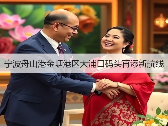宁波舟山港金塘港区大浦口码头再添新航线(图1)