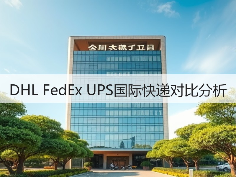 DHL FedEx UPS国际快递对比分析 DHL FedEx UPS国际快递对比分析