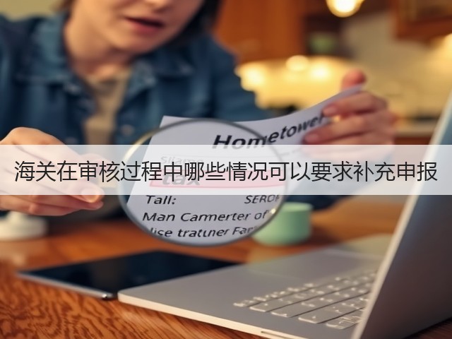 海关在审核过程中哪些情况可以要求补充申报(图3) 海关在审核过程中哪些情况可以要求补充申报(图3)