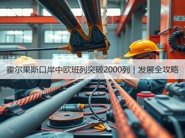 霍尔果斯口岸中欧班列突破2000列|发展全攻略(图2) 霍尔果斯口岸中欧班列突破2000列|发展全攻略(图2)