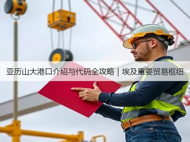 亚历山大港口介绍与代码全攻略｜埃及重要贸易枢纽(图1)