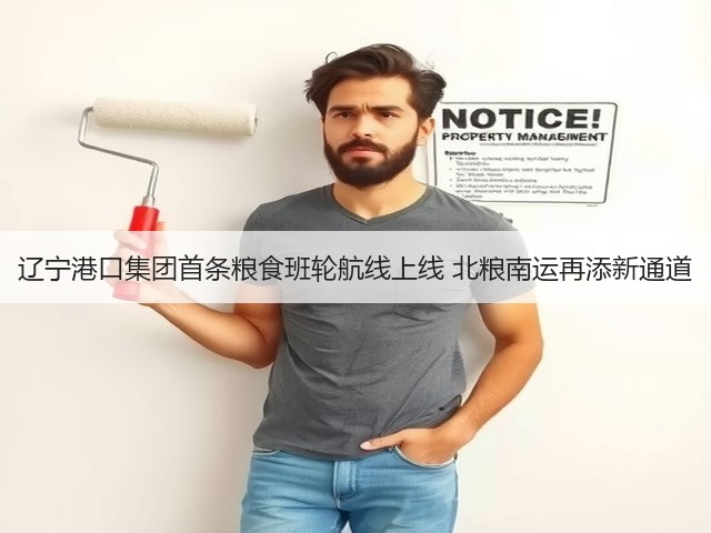 辽宁港口集团首条粮食班轮航线上线 北粮南运再添新通道(图1)