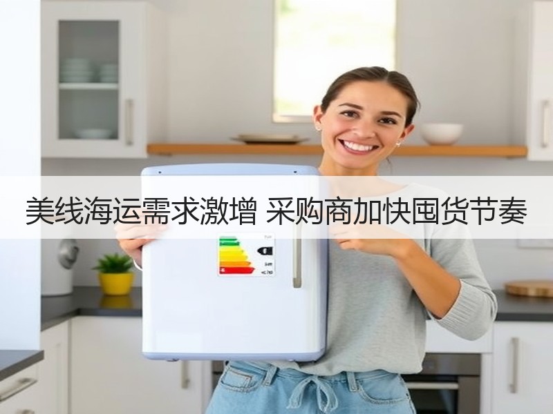 美线海运需求激增 采购商加快囤货节奏