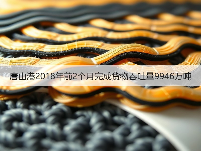 唐山港2018年前2个月完成货物吞吐量9946万吨