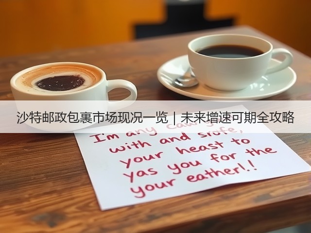沙特邮政包裹市场现况一览｜未来增速可期全攻略(图2)