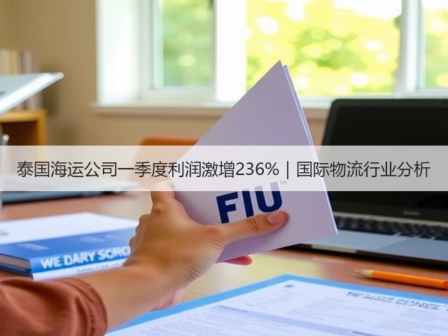 泰国海运公司一季度利润激增236%｜国际物流行业分析(图3)