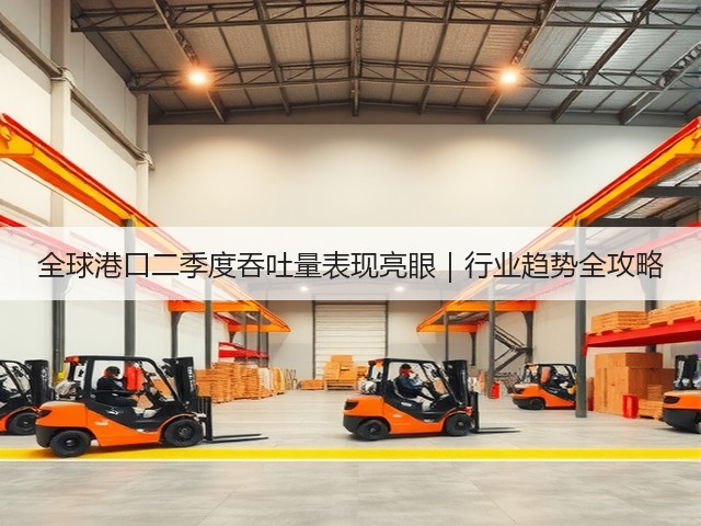 全球港口二季度吞吐量表现亮眼｜行业趋势全攻略(图3)