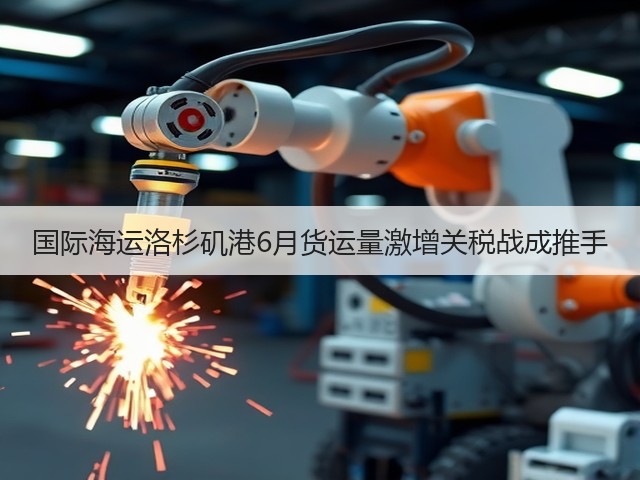 国际海运洛杉矶港6月货运量激增关税战成推手(图1)