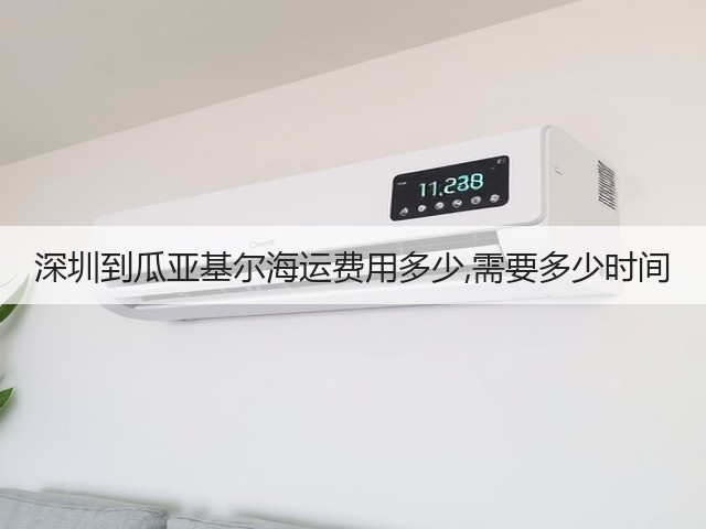 深圳到瓜亚基尔海运费用多少,需要多少时间(图2)