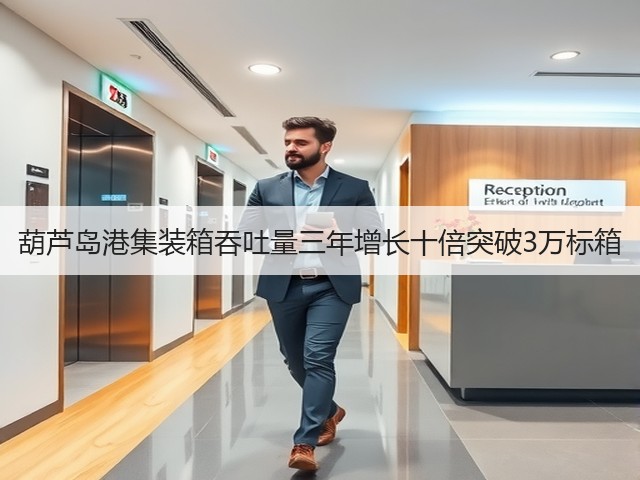 葫芦岛港集装箱吞吐量三年增长十倍突破3万标箱(图1)