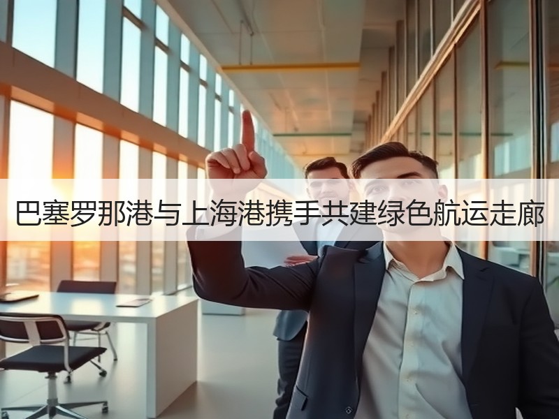 巴塞罗那港与上海港携手共建绿色航运走廊