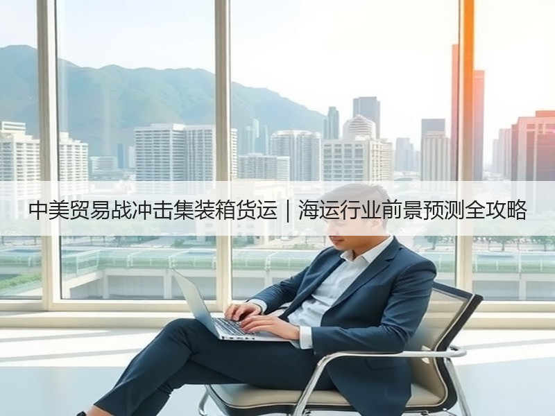 中美贸易战冲击集装箱货运｜海运行业前景预测全攻略