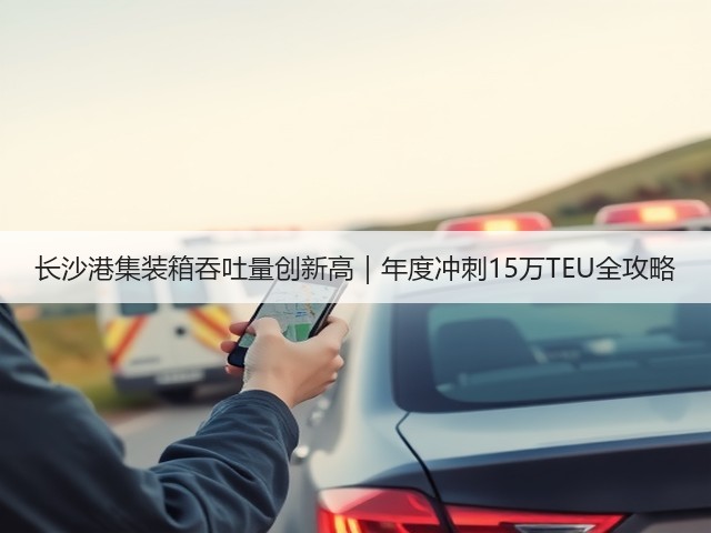 长沙港集装箱吞吐量创新高｜年度冲刺15万TEU全攻略(图1)